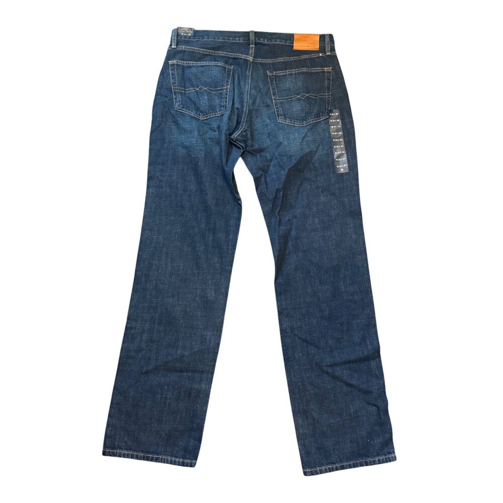 Lucky Brand 221 Original Straight Jeans M Handcrafted Denim Blue